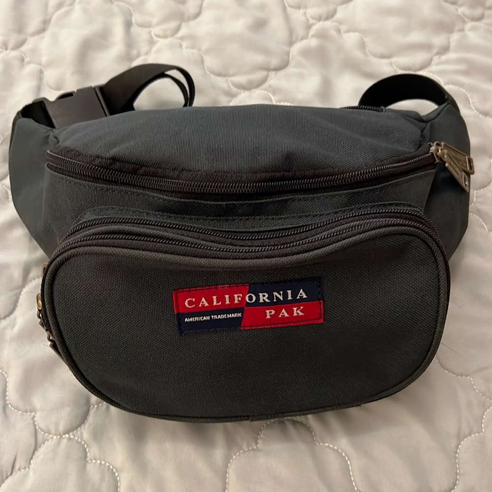 Dark Green California Pak Belt Bag